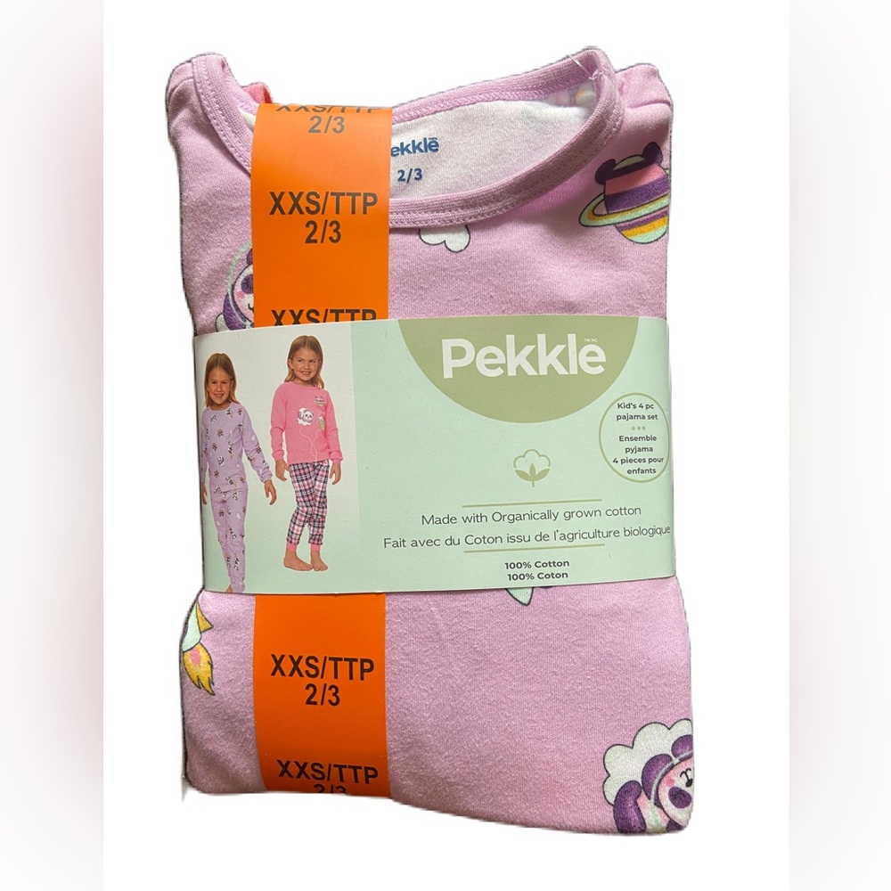 Pekkle Organic Cotton Pajamas - Set of 2